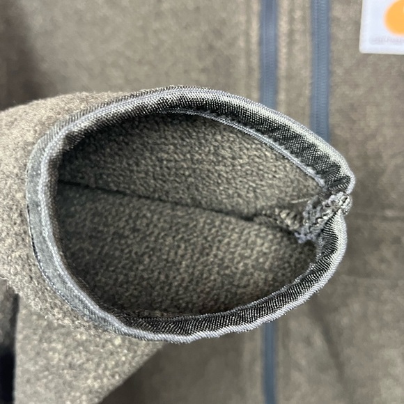 Carhartt Dalton Zip Up Jacket Brown Size Small - Picture 6 of 13